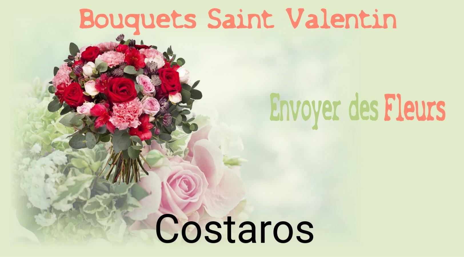 Roses de Saint-Valentin livrées à Costaros